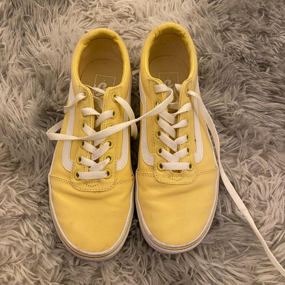 Yellow vans